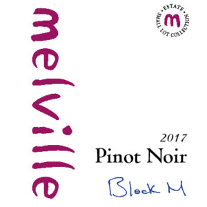 2017 Estate Pinot Noir – Block M